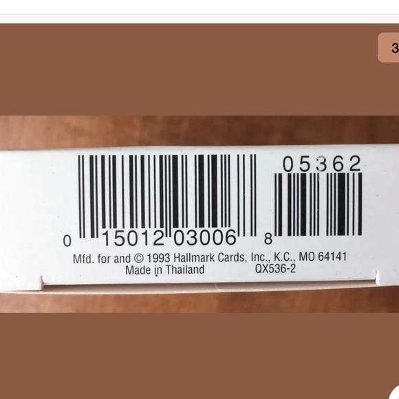 Vintage 1993 Hallmark Keepsake Hanging Ornament “He Is Born” w/ Box Ex Condition - Picture 5 of 8